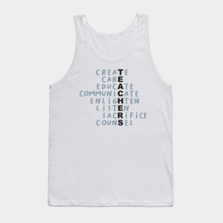 Teachers- Inspirational Motivational Qualities Tank Top